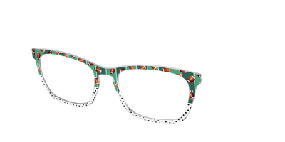 The Fifty Yard Line Polka Dot Split - Angle Top Thumbnail - Pair Eyewear