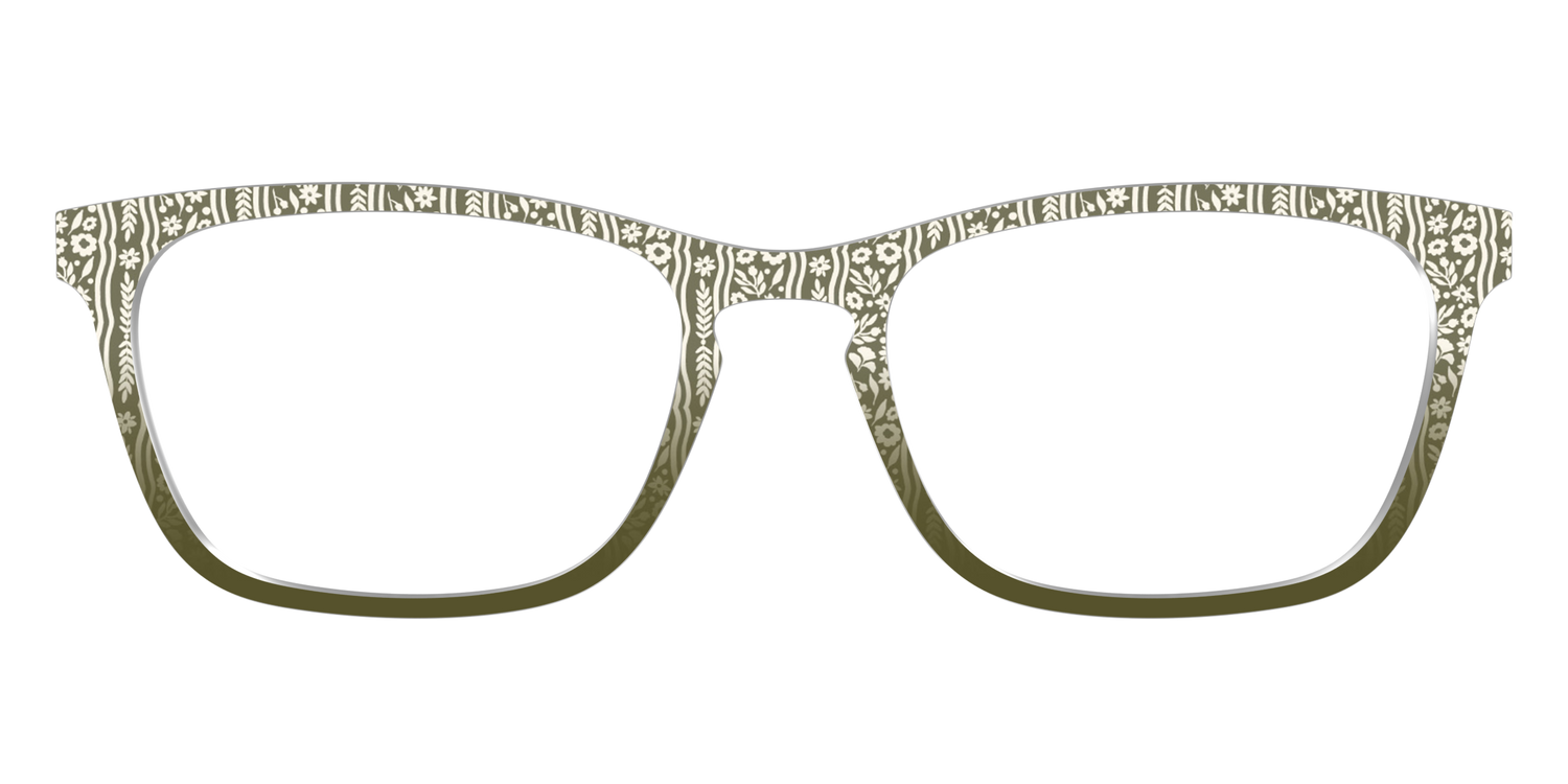 The Floret Stripes - Front Top Image - Pair Eyewear