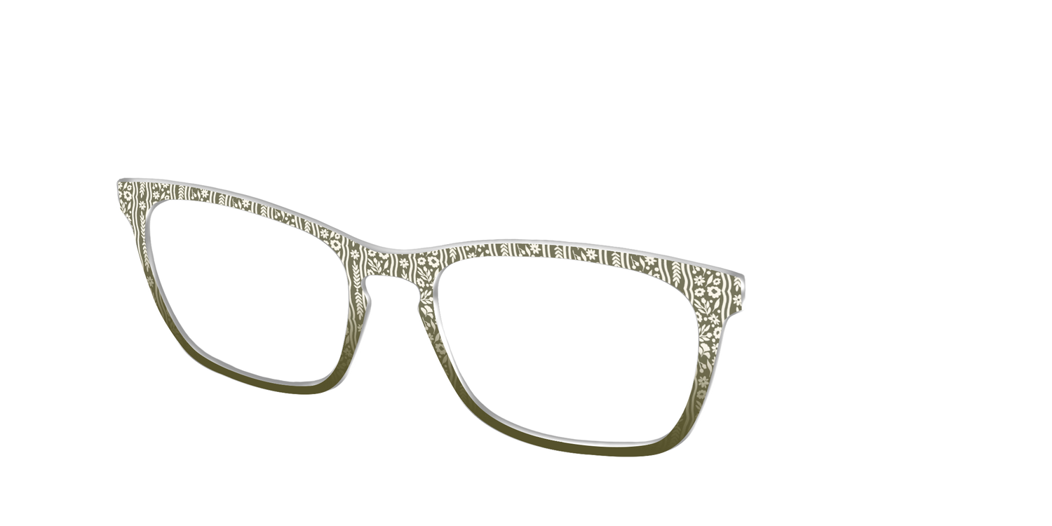 The Floret Stripes - Angle Top Image - Pair Eyewear