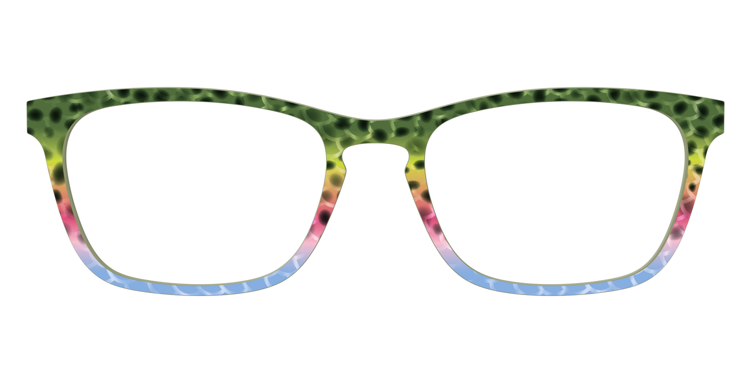 The Freshwater Trout Scales - Front Top Image - Pair Eyewear