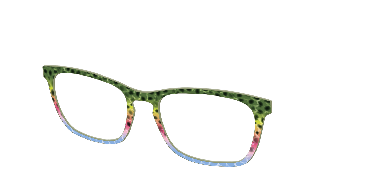 The Freshwater Trout Scales - Angle Top Image - Pair Eyewear