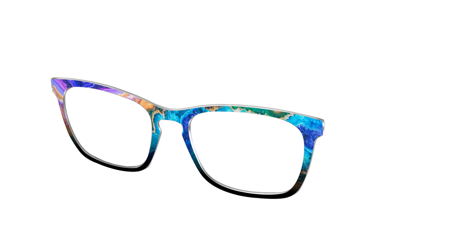 The Genius Geode - Angle Top Image - Pair Eyewear