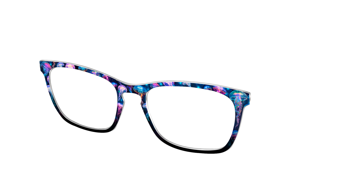 The Gleaming Jellyfish - Angle Top Image - Pair Eyewear