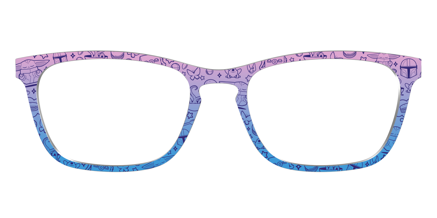 Grogu™ Galaxy Gradient - Front Top Image - Pair Eyewear