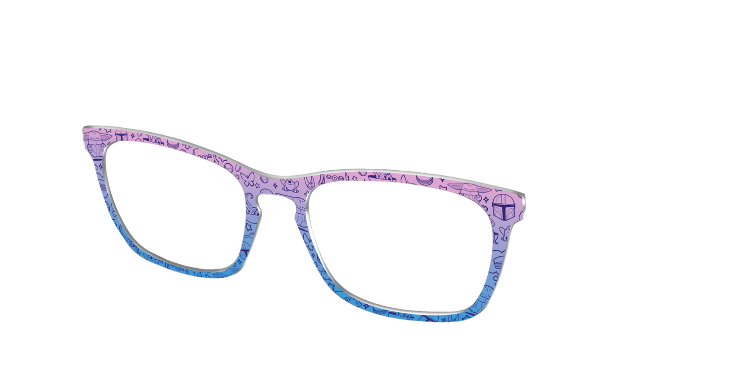 Grogu™ Galaxy Gradient - Angle Top Image - Pair Eyewear
