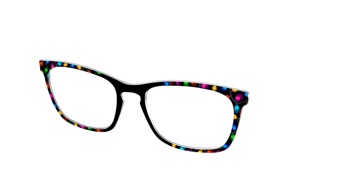 The Holiday Glow - Angle Top Image - Pair Eyewear