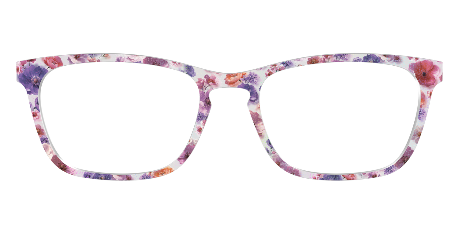 The Holographic Milky Floral - Front Top Image - Pair Eyewear