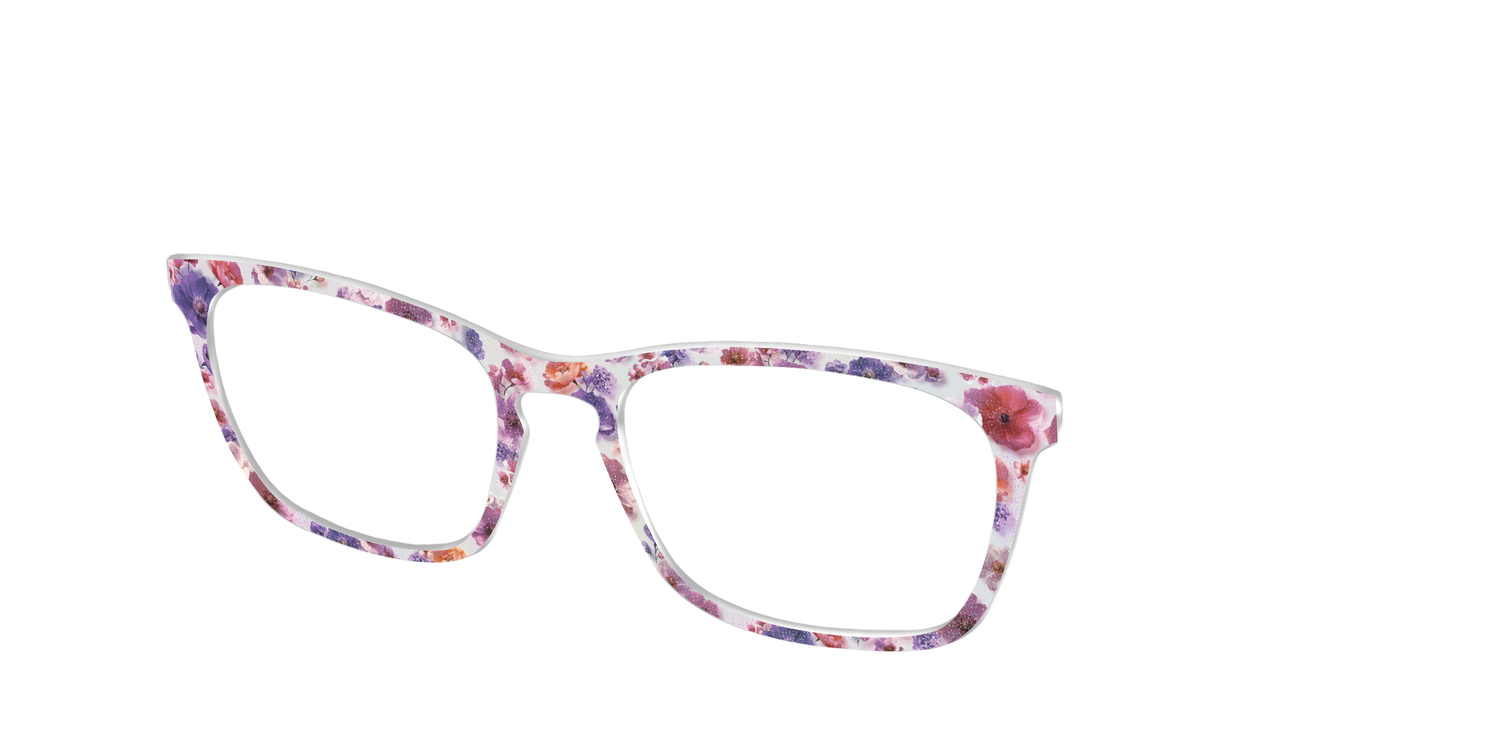 The Holographic Milky Floral - Angle Top Image - Pair Eyewear