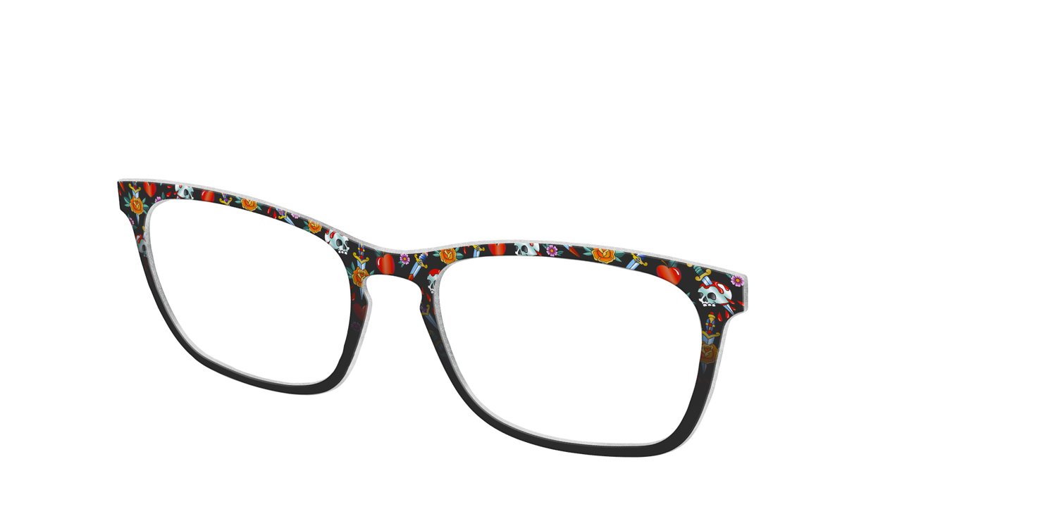 The Huntsman Tattoo - Angle Top Image - Pair Eyewear