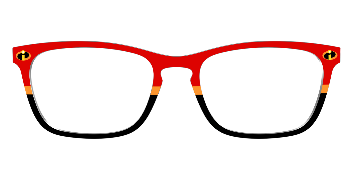 The Incredibles Super Suit - Front Top Image - Pair Eyewear