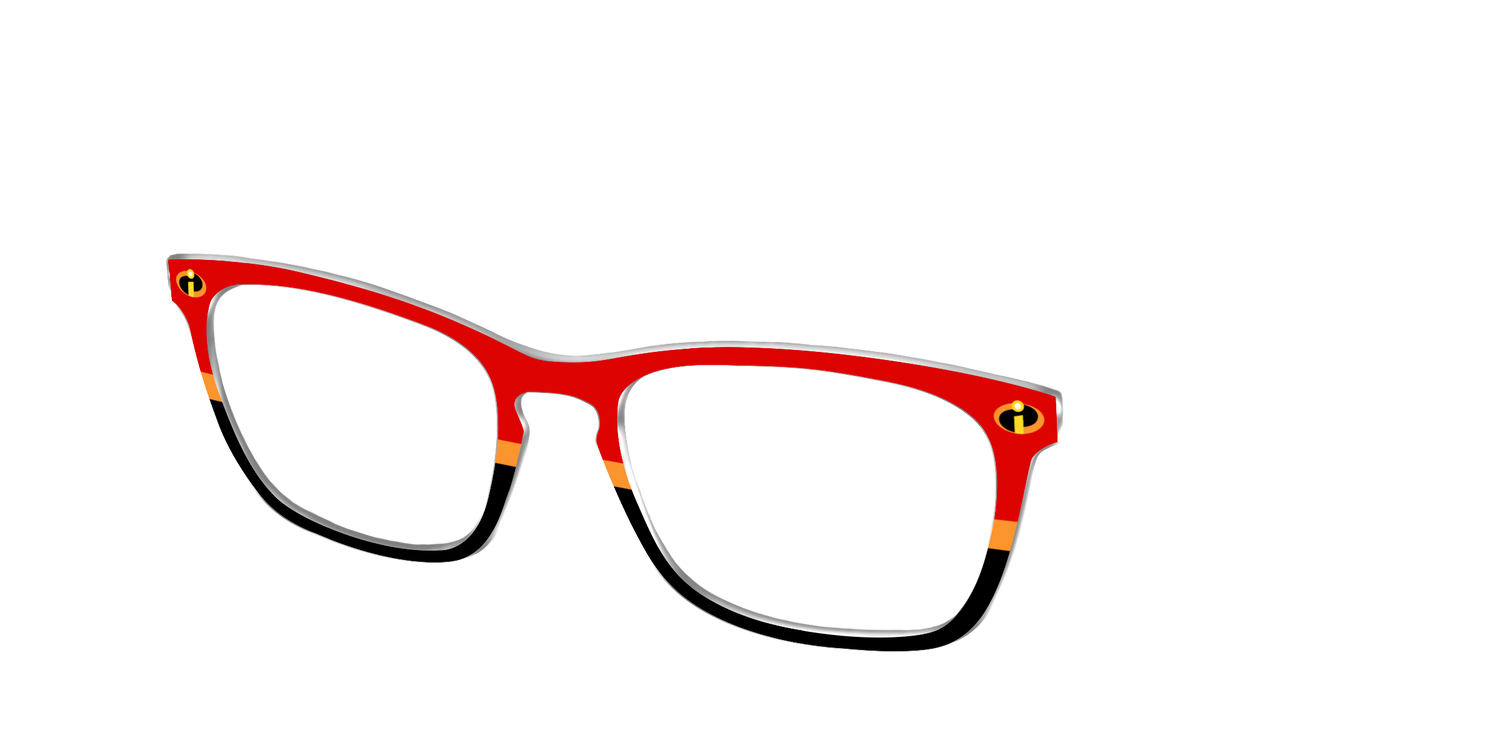 The Incredibles Super Suit - Angle Top Image - Pair Eyewear