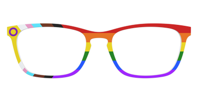The Intersex Inclusive Pride Flag - Front Top Thumbnail - Pair Eyewear