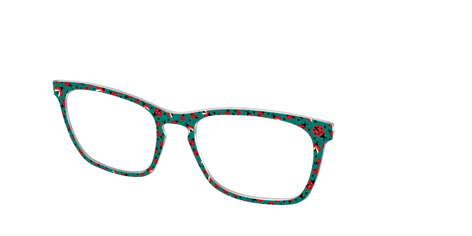 The Ladybug Bunch - Angle Top Image - Pair Eyewear