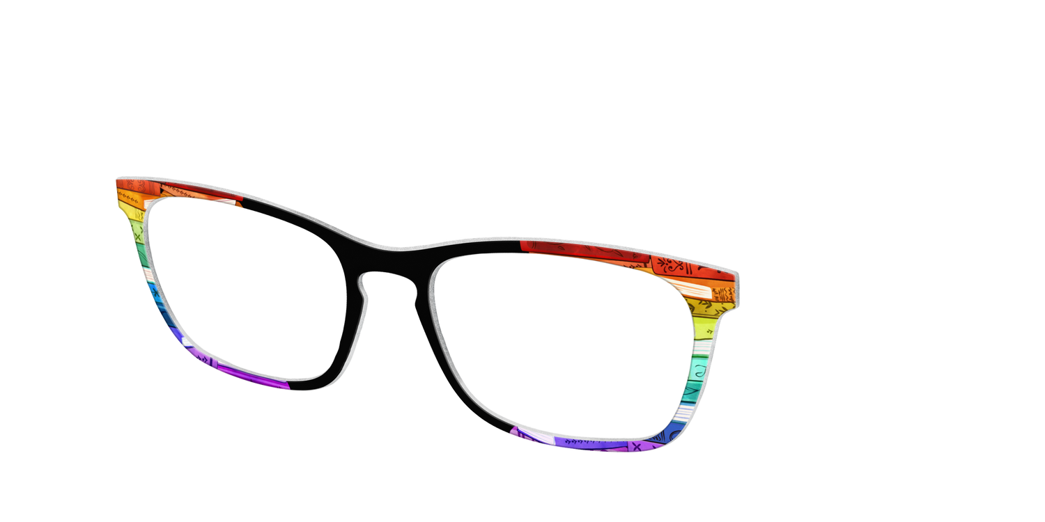 The Library Books - Angle Top Image - Pair Eyewear