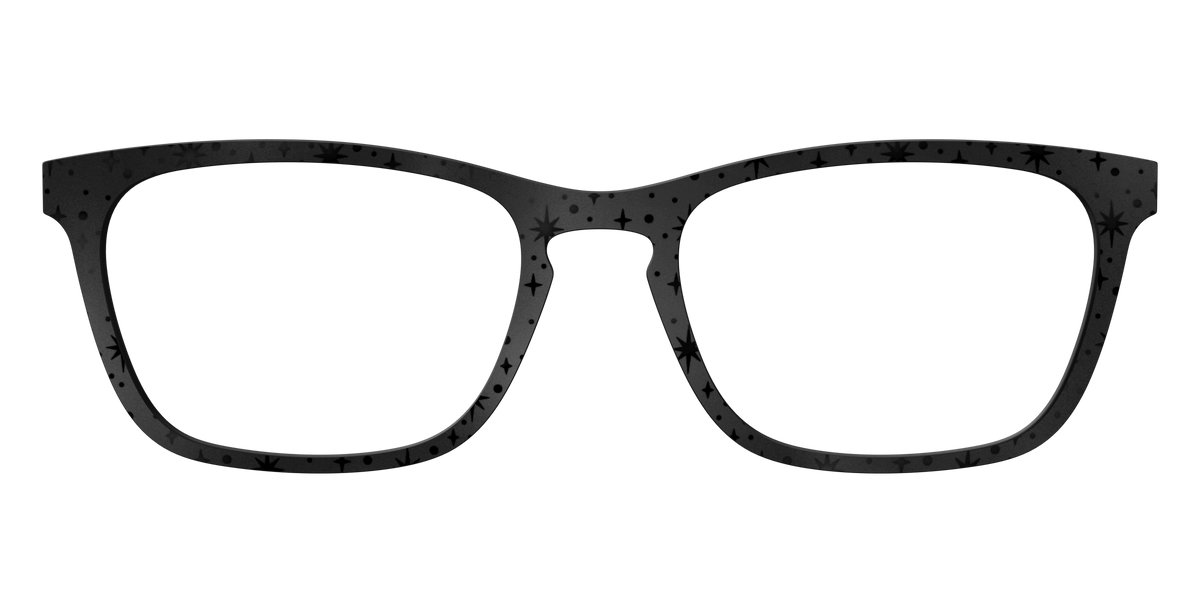 The Matte Black Spell Bursts - Front Top Image - Pair Eyewear