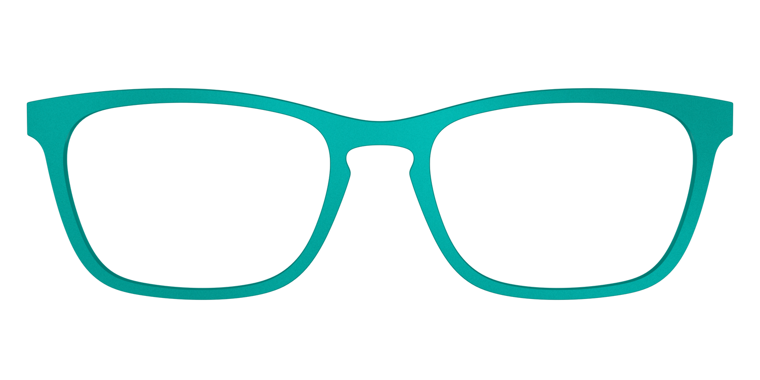 The Matte Jade - Front Top Image - Pair Eyewear