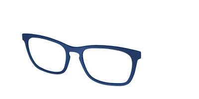 The Matte Navy - Angle Top Thumbnail - Pair Eyewear