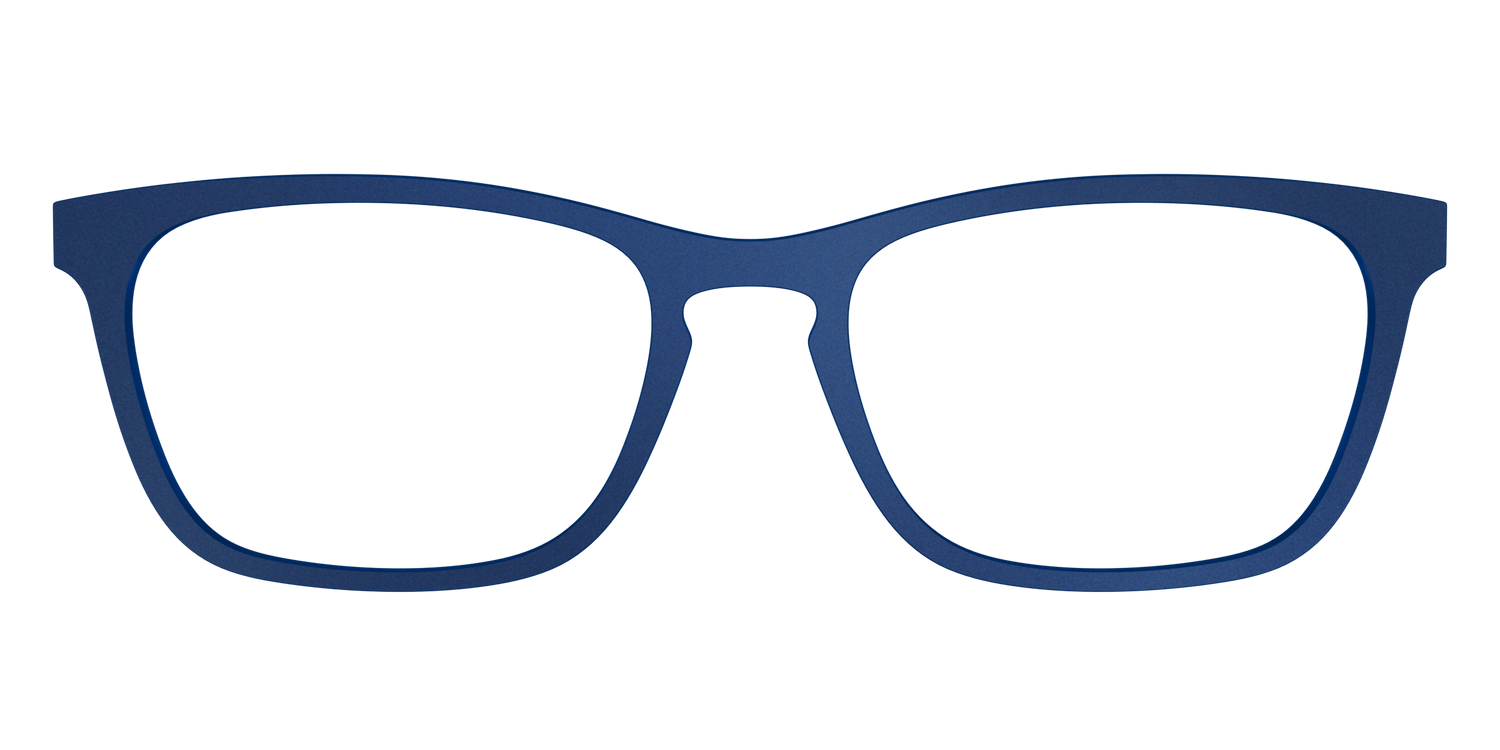 The Matte Navy - Front Top Image - Pair Eyewear