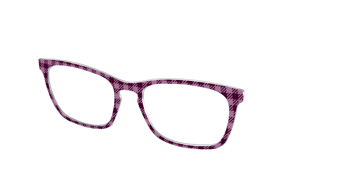 The Merlot Gingham - Angle Top Image - Pair Eyewear