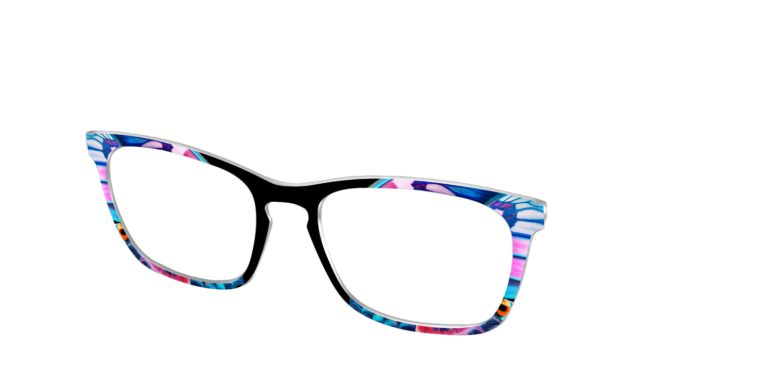 The Moonlit Radiance Wings - Angle Top Image - Pair Eyewear