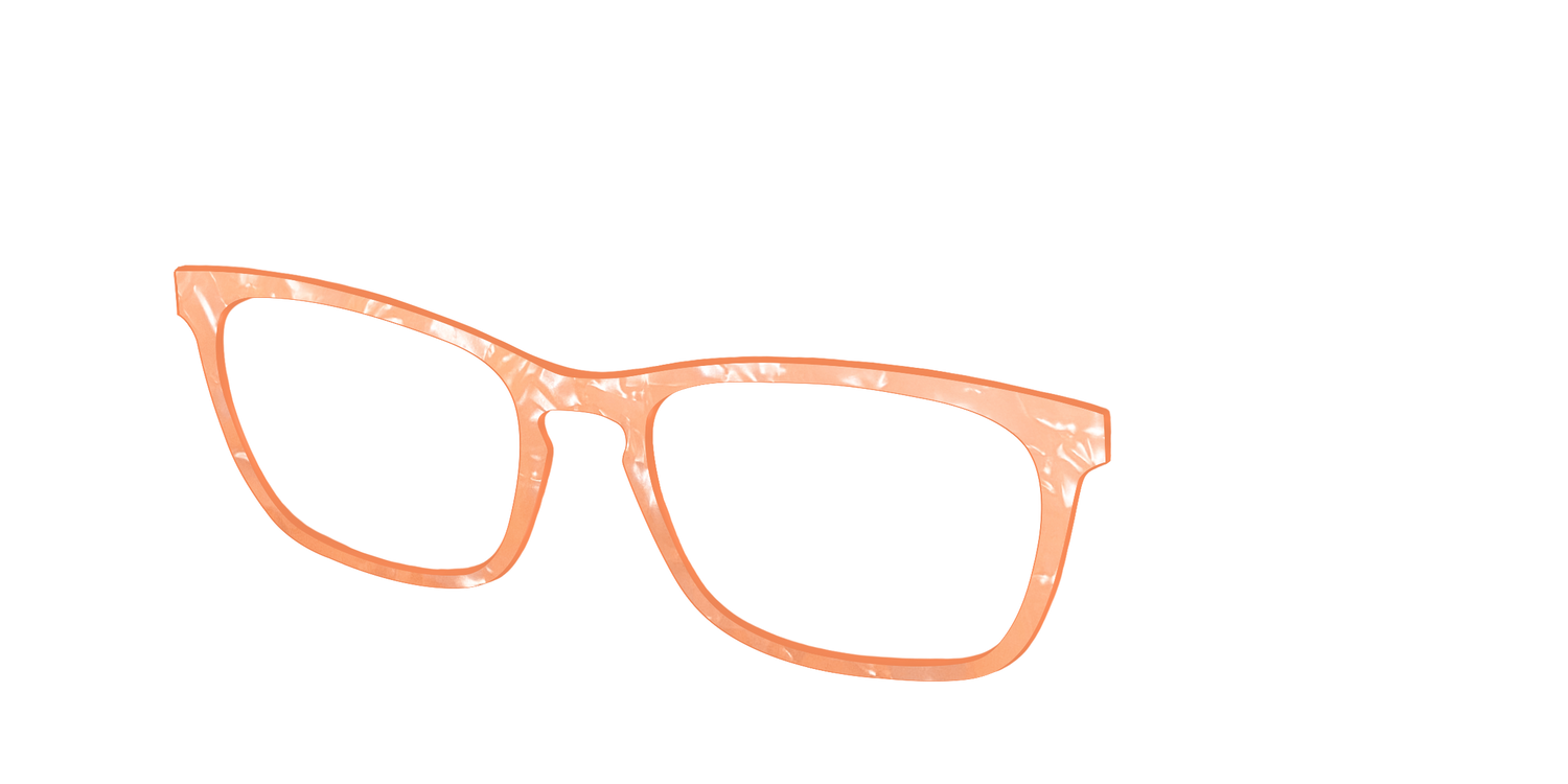 The Morganite Pearl Marble - Angle Top Image - Pair Eyewear