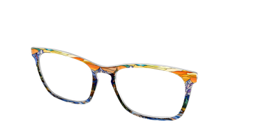 The Mountainscape Stained Glass - Angle Top Thumbnail - Pair Eyewear