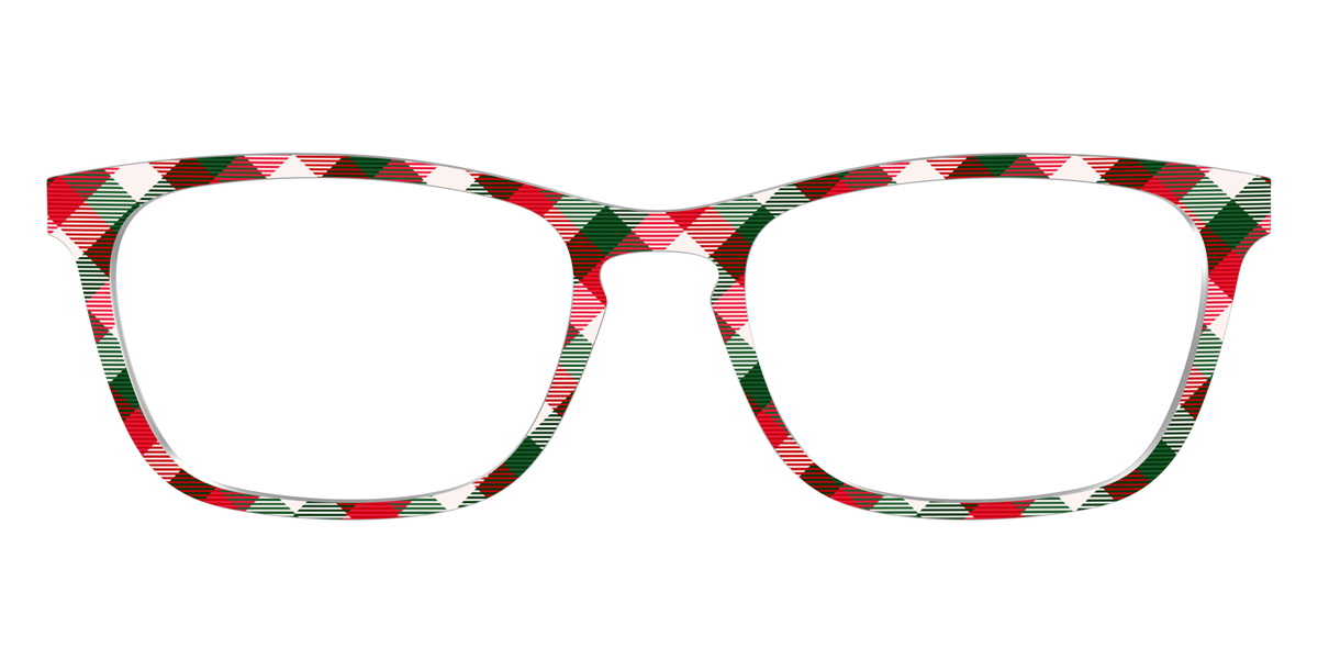 The Nice List Plaid - Front Top Image - Pair Eyewear