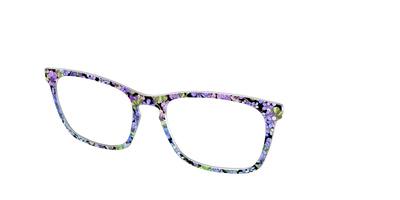 The Night-Blooming Stained Glass - Angle Top Thumbnail - Pair Eyewear