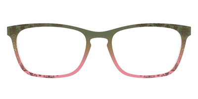 The Olive to Rose Trellis with Champagne Foil - Front Top Thumbnail - Pair Eyewear