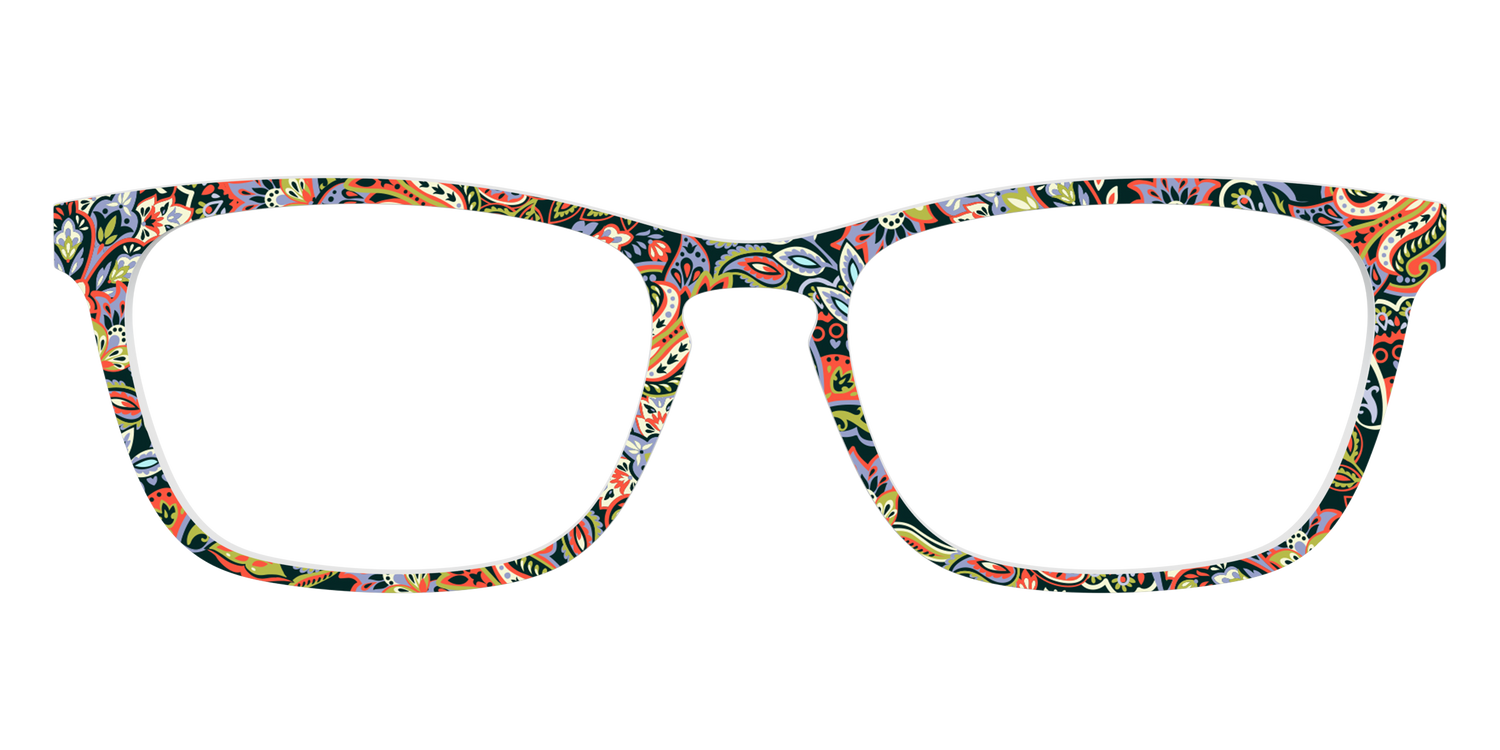 The Paradise Paisley - Front Top Image - Pair Eyewear