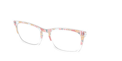 The Patchwork Hexagon Crystal Split - Angle Top Thumbnail - Pair Eyewear