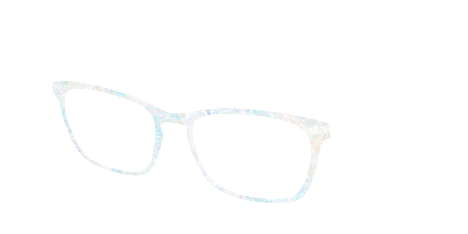 The Pearlescent Opal - Angle Top Image - Pair Eyewear