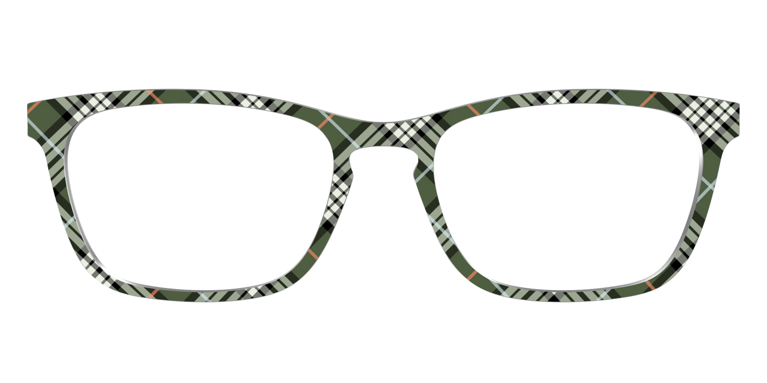 The Personality Plaid - Front Top Image - Pair Eyewear