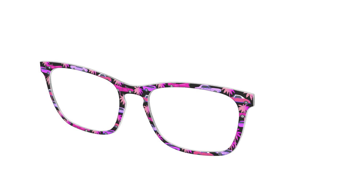 The Pink Cruisers - Angle Top Image - Pair Eyewear