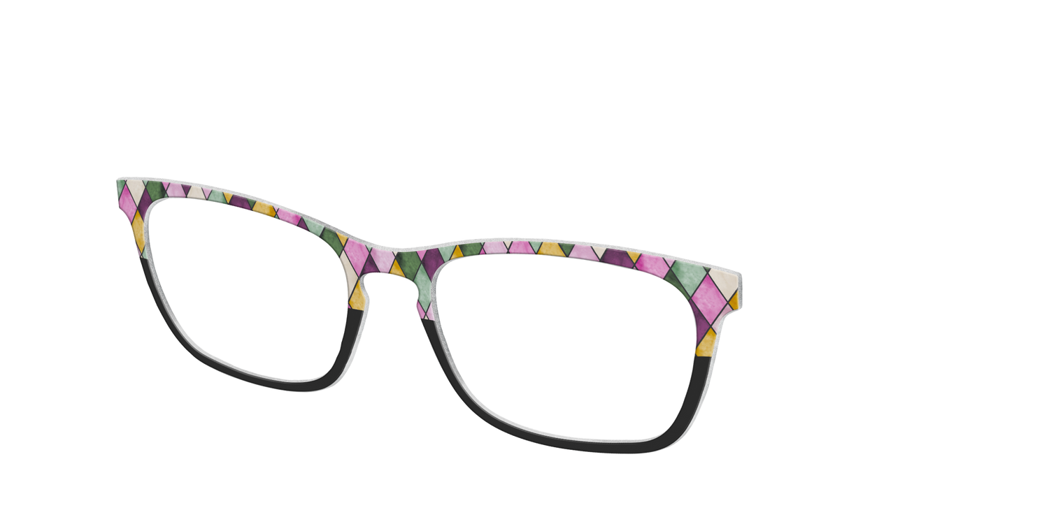 The Playful Harley Split - Angle Top Image - Pair Eyewear