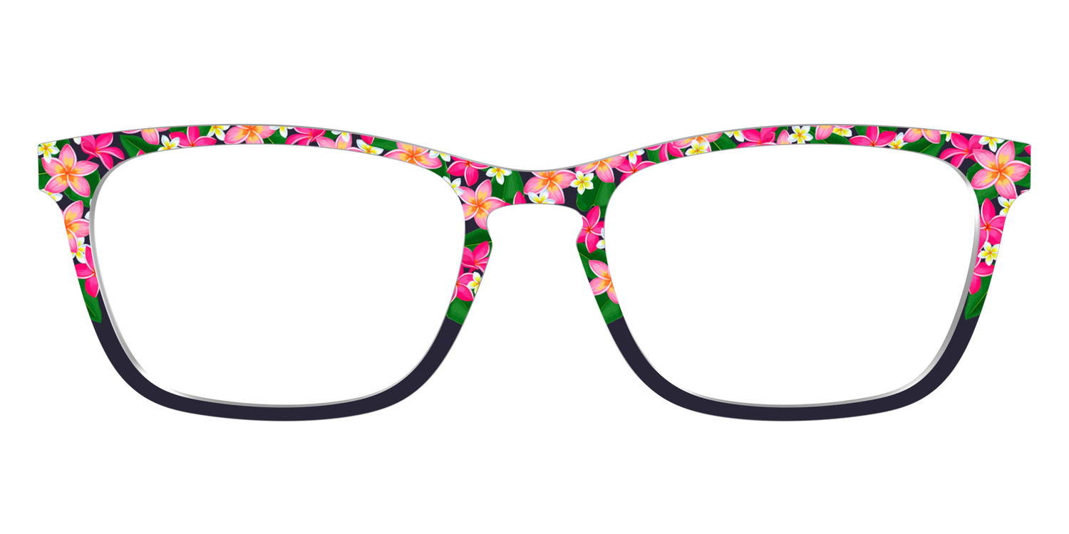The Plumeria Crown - Front Top Image - Pair Eyewear