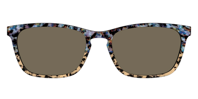 The Polarized Oasis Tortoise Split Sun Top - Front Top Thumbnail - Pair Eyewear