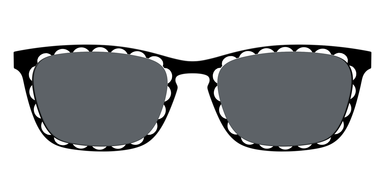 The Polarized Stylish Daisy Sun Top - Front Top Image - Pair Eyewear
