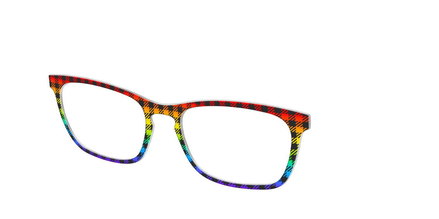 The Primary Plaid - Angle Top Image - Pair Eyewear
