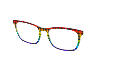 The Primary Plaid - Angle Top Thumbnail - Pair Eyewear