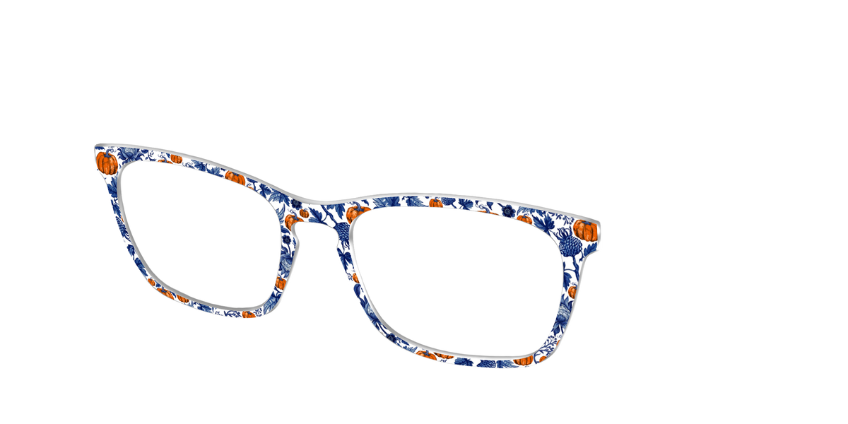 The Pumpkin Garden Toile - Angle Top Image - Pair Eyewear