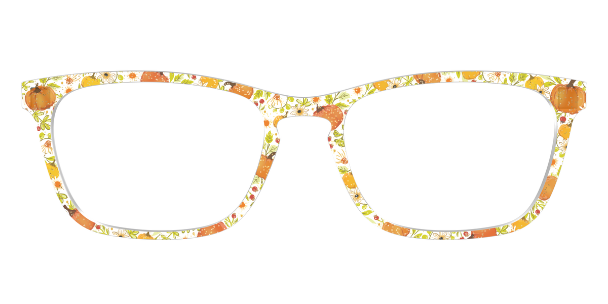 The Pumpkin Patch Crystal with Glitter - Front Top Image - Pair Eyewear