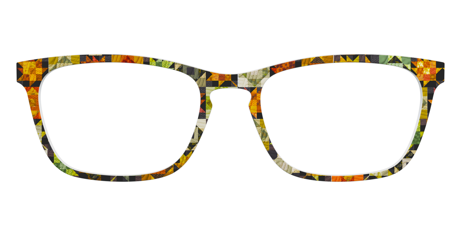 The Quilted Leaves - Front Top Image - Pair Eyewear
