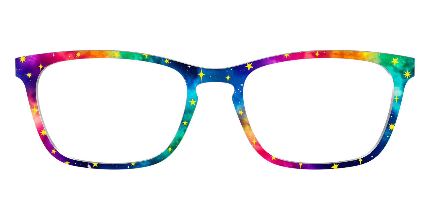 The Rainbow Supernova - Front Top Image - Pair Eyewear