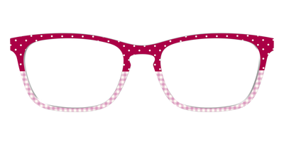 The Raspberry Pin Dot Split - Front Top Thumbnail - Pair Eyewear