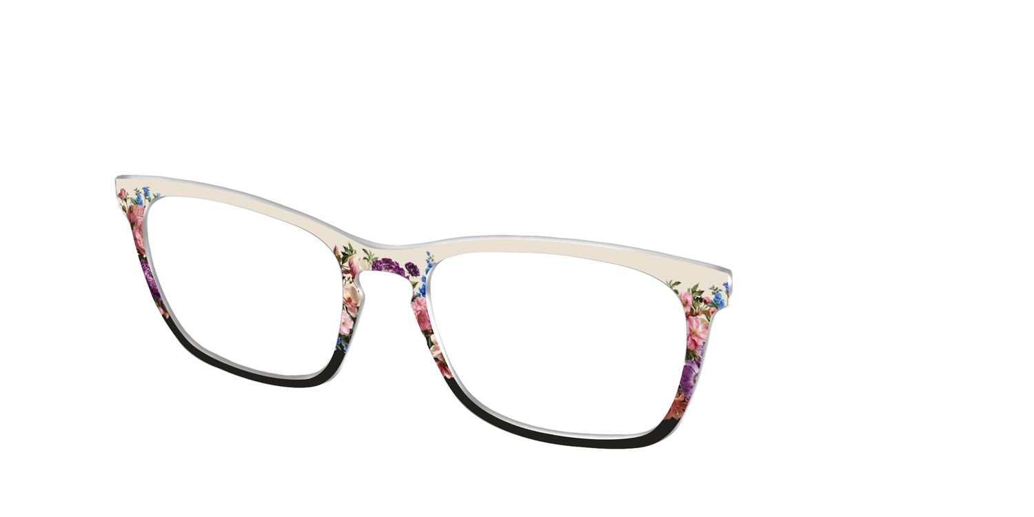 The Romantic Blossoms Split - Angle Top Image - Pair Eyewear