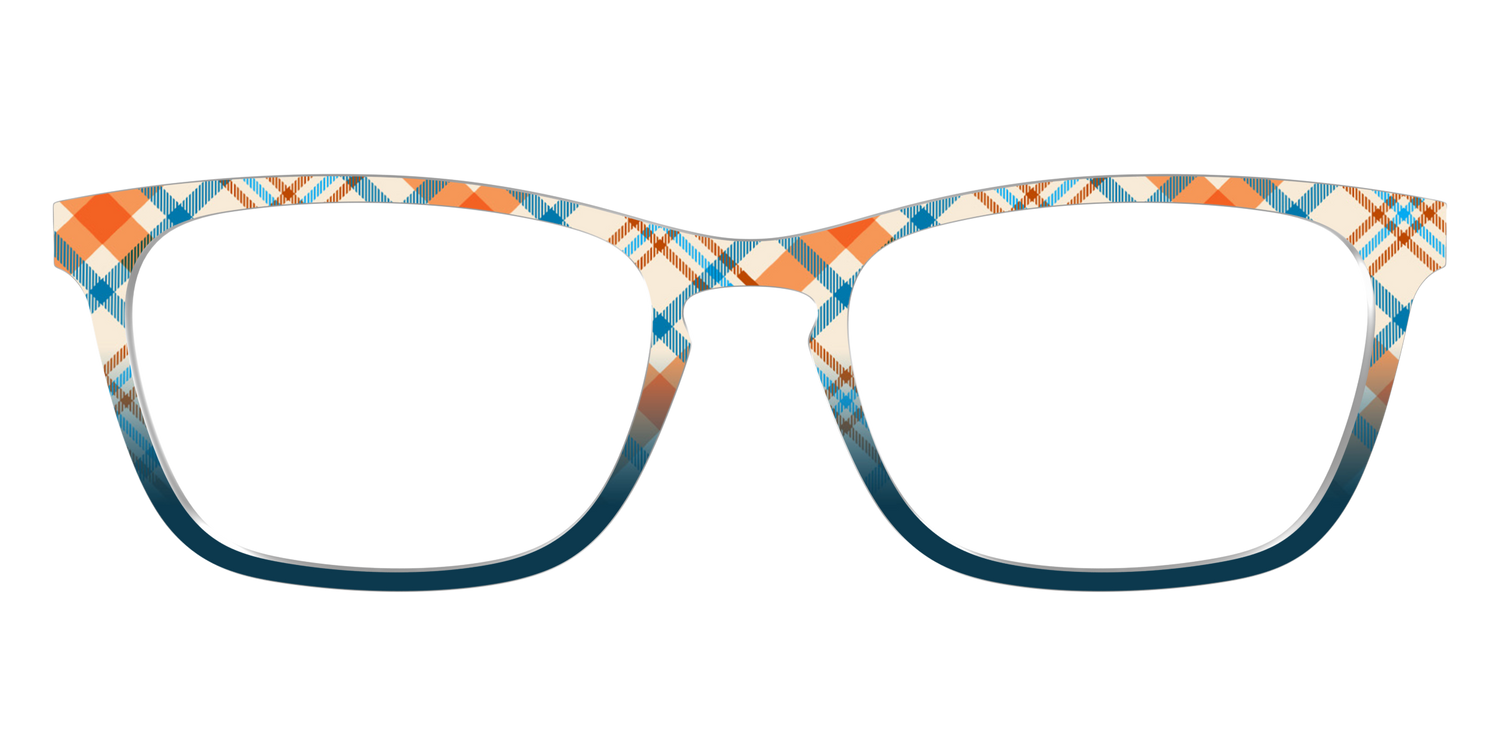 The Sailing Plaid - Front Top Image - Pair Eyewear