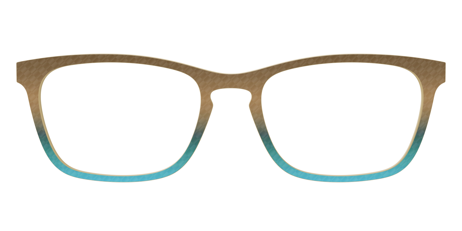 The Sand to Sea Gradient Check - Front Top Image - Pair Eyewear
