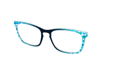 The Sea Foam Bokeh - Angle Top Thumbnail - Pair Eyewear