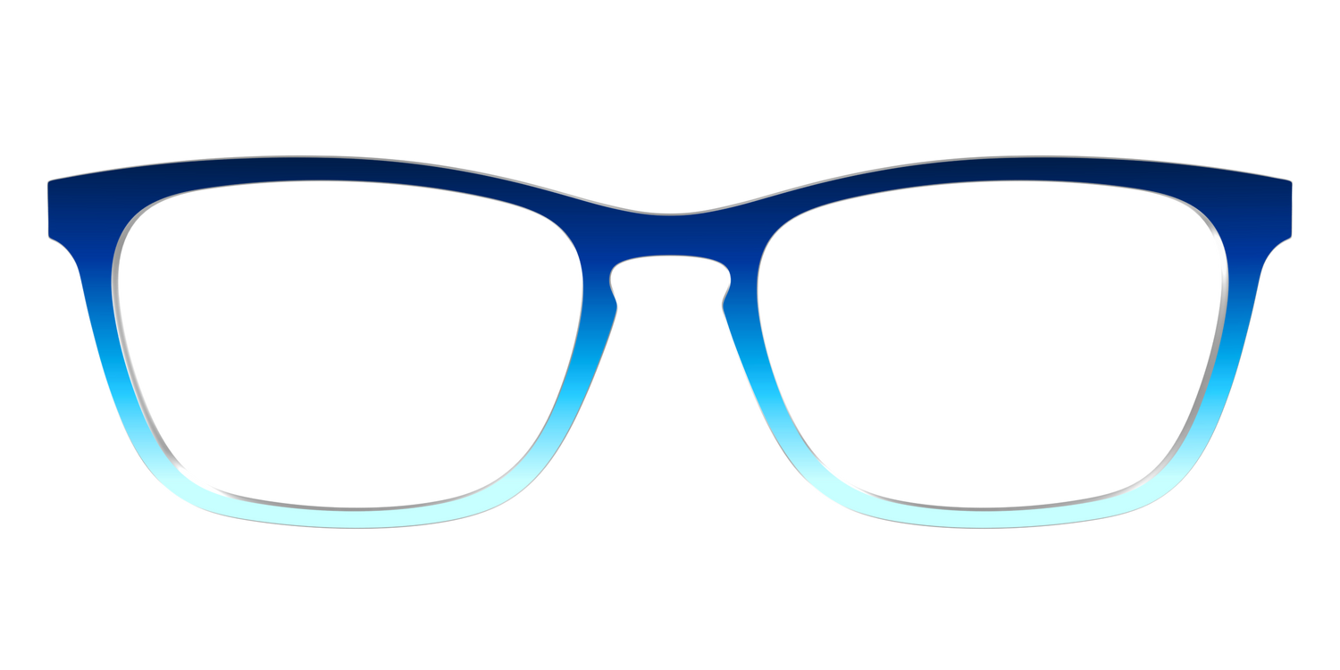 The Seaside Gradient - Front Top Image - Pair Eyewear